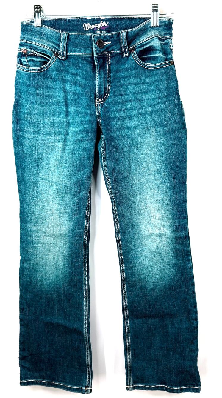 Wrangler Retro Mae Women's Bootcut Mid Rise Western Stretch Jeans Size 5x32